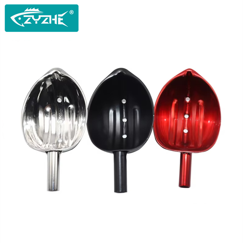 Fishing Equipment Cheap - ZYZHE Visvoerlepelkop van roestvrij staal, corrosiebestendig,