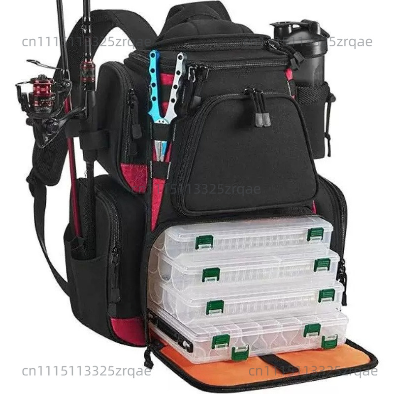 Fishing Equipment Bag - Visuitrusting rugzak met grote opbergruimte voor