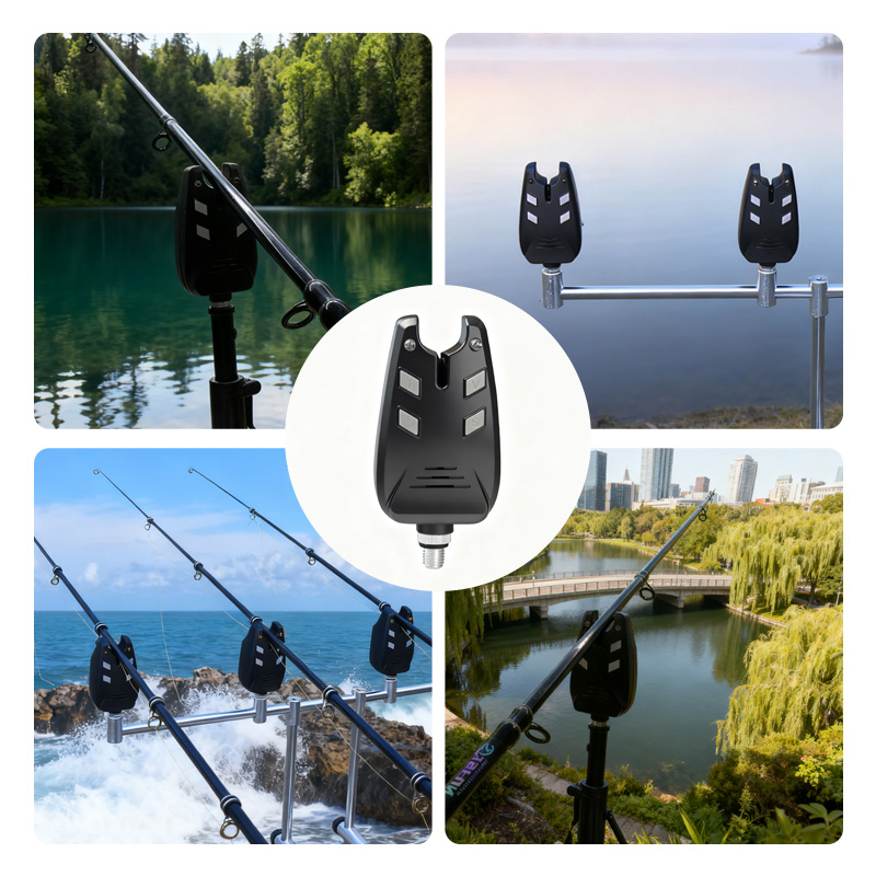 Fishing Equipment Carp - JSFUN elektronische bebitsalarm voor karpervissen, visbeetindicator,