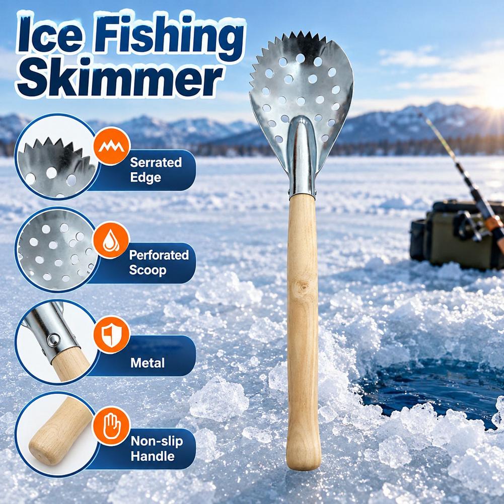 IJsvisschep, ijsklover, roestv - Fishing Equipment Cheap recensie en prijs