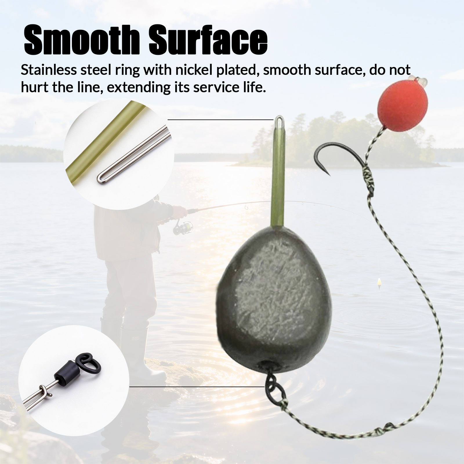 9KM PVA Zakjes Stengels Voor K - Ice Fishing Tip Up recensie en prijs