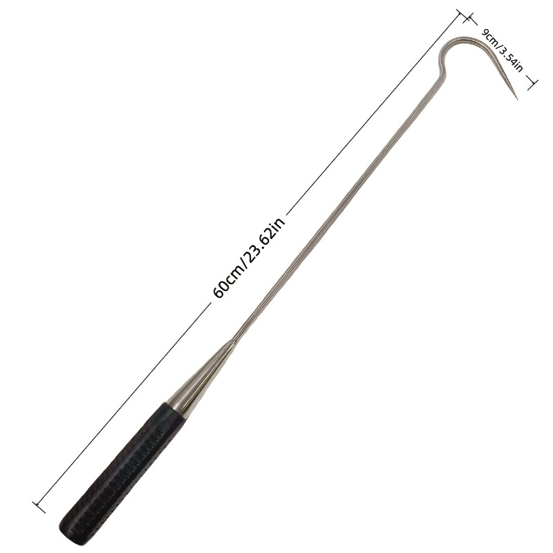 1Pc Visserijhaak 60cm Roestvri - Fishing Equipment Essentials recensie en prijs